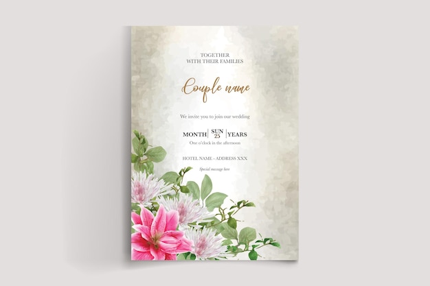 save the date invitation templates