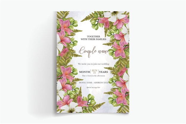 save the date invitation templates