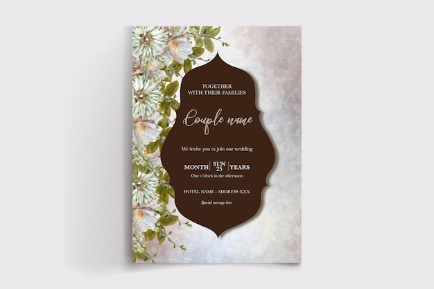 Vector save the date of wedding invitation templates