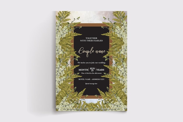 save the date wedding invitation templates