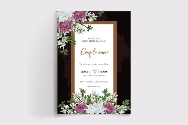 save the date wedding invitation templates