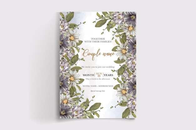 Save the date wedding invitation templates