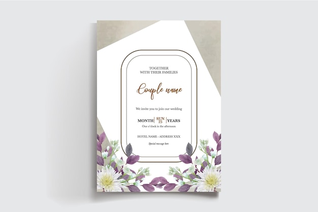 Save the date wedding invitation templates