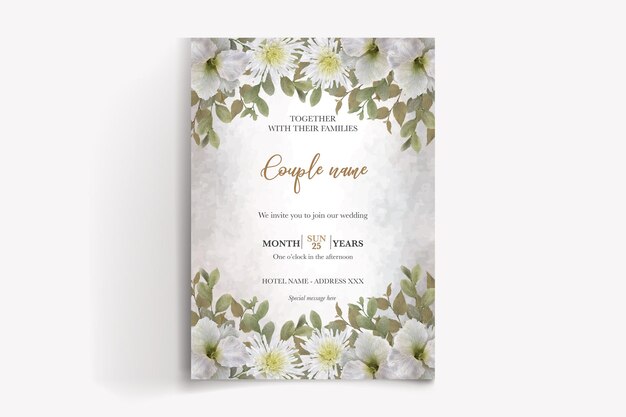 save the date wedding invitation templates