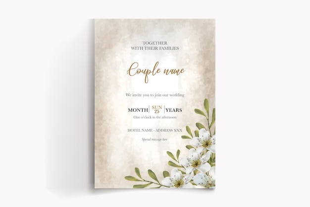 Save the date wedding invitation templates