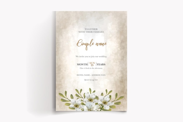 Save the date wedding invitation templates