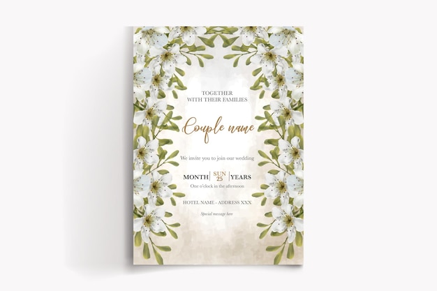 Save the date wedding invitation templates