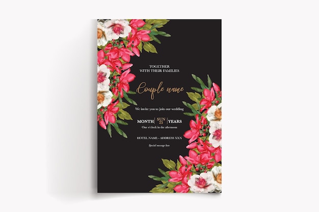 Save the date wedding invitation templates