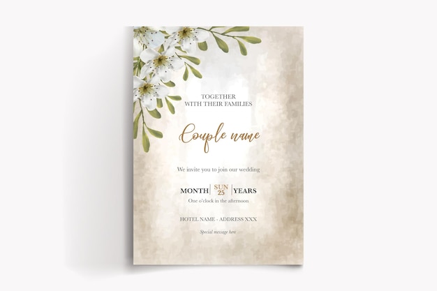 Save the date wedding invitation templates