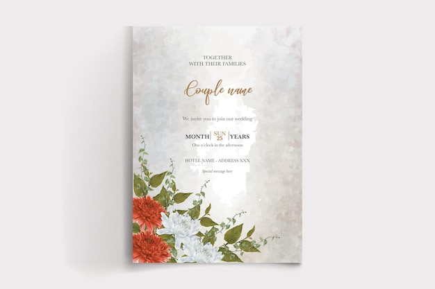 Save  the date wedding invitation templates