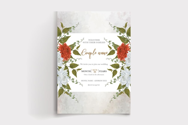 save  the date wedding invitation templates