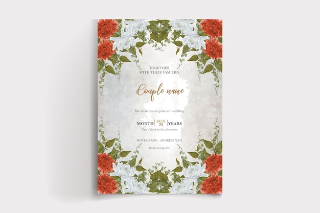 save  the date wedding invitation templates