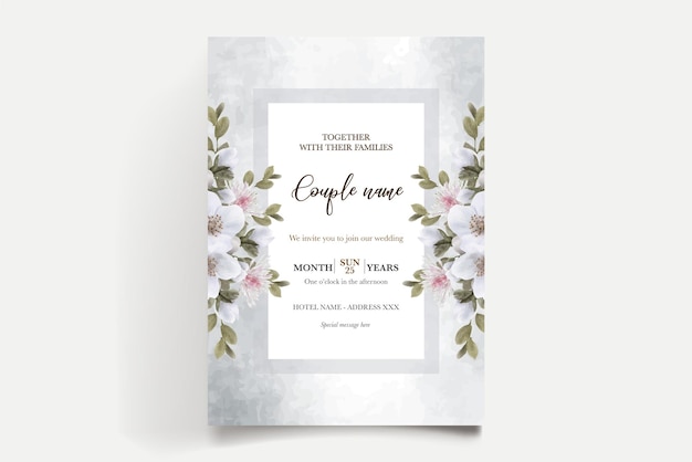 Save the date wedding invitation templates