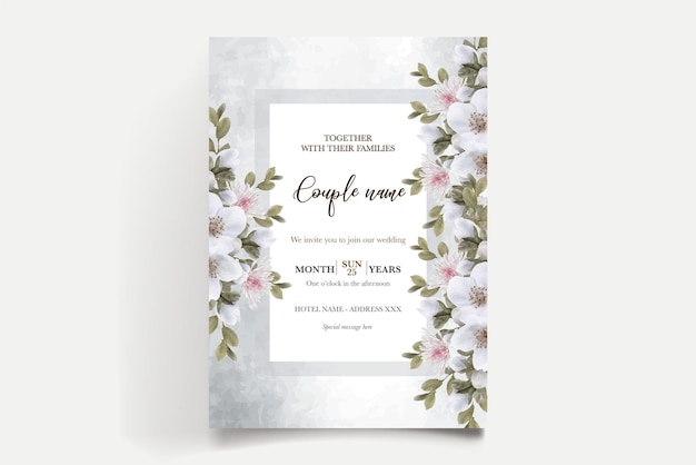 Save the date wedding invitation templates