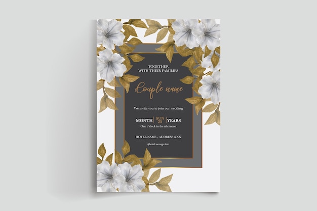 save the date wedding invitation