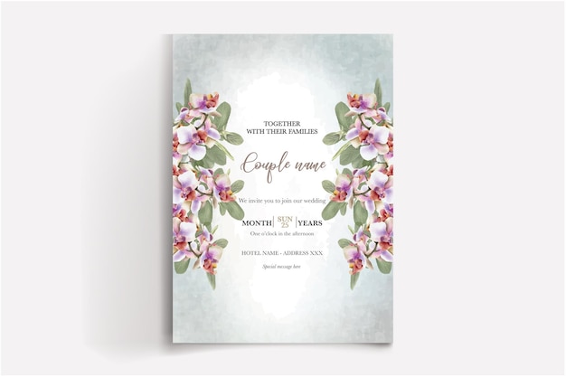 save the date wedding invitation