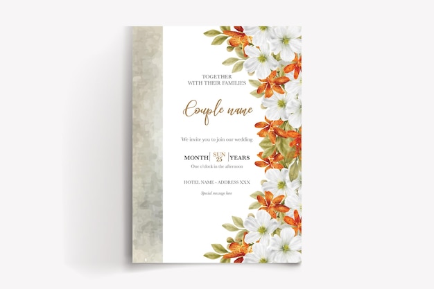 save  the date wedding invitation