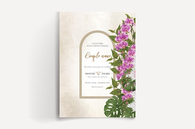 save the date wedding tamplete