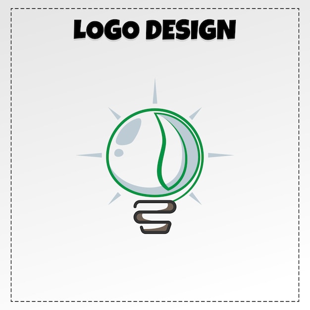 Vector save energy logo illustration vector design