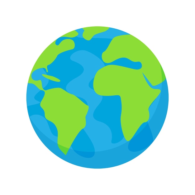 save green planet planet earth cartoon