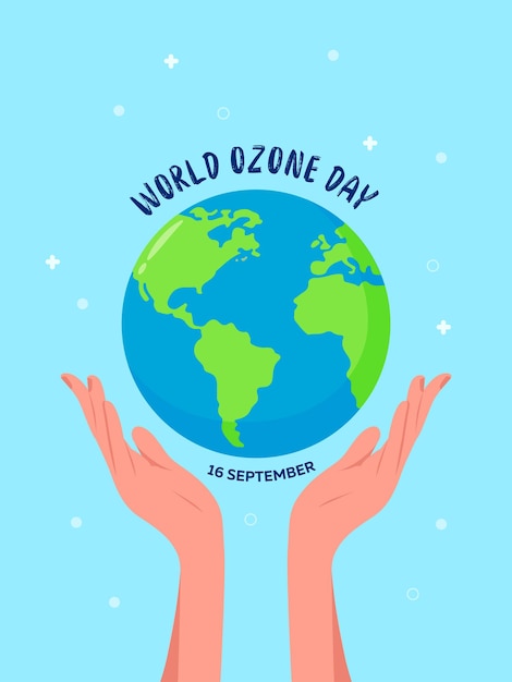 Vector save ozone day design