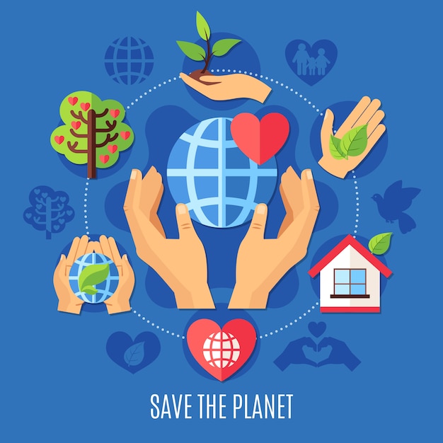 Благотворительная Композиция Save Planet