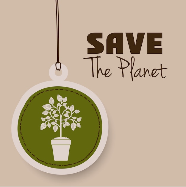 Save the planet design