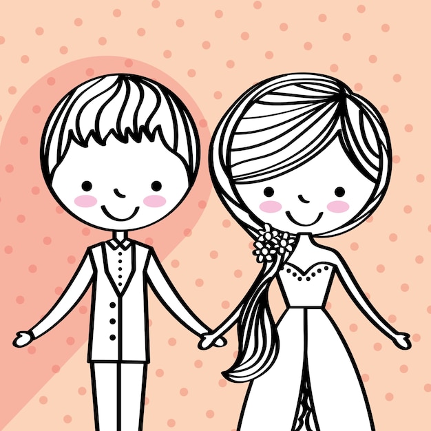 結婚式の日付を保存する