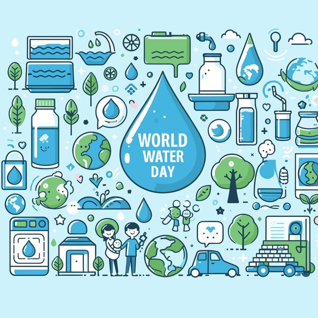 Save Water Save Envionment for World water day