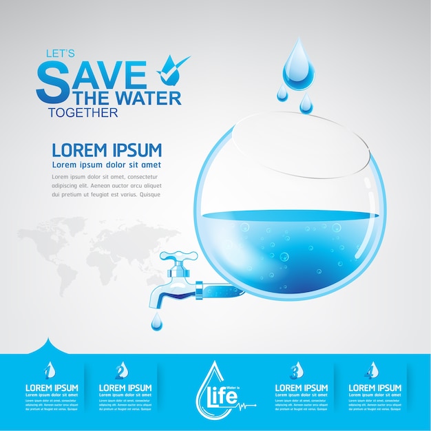 Save the water vector