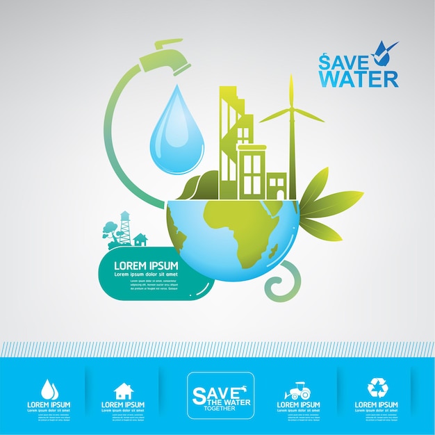 Save the water  water is life