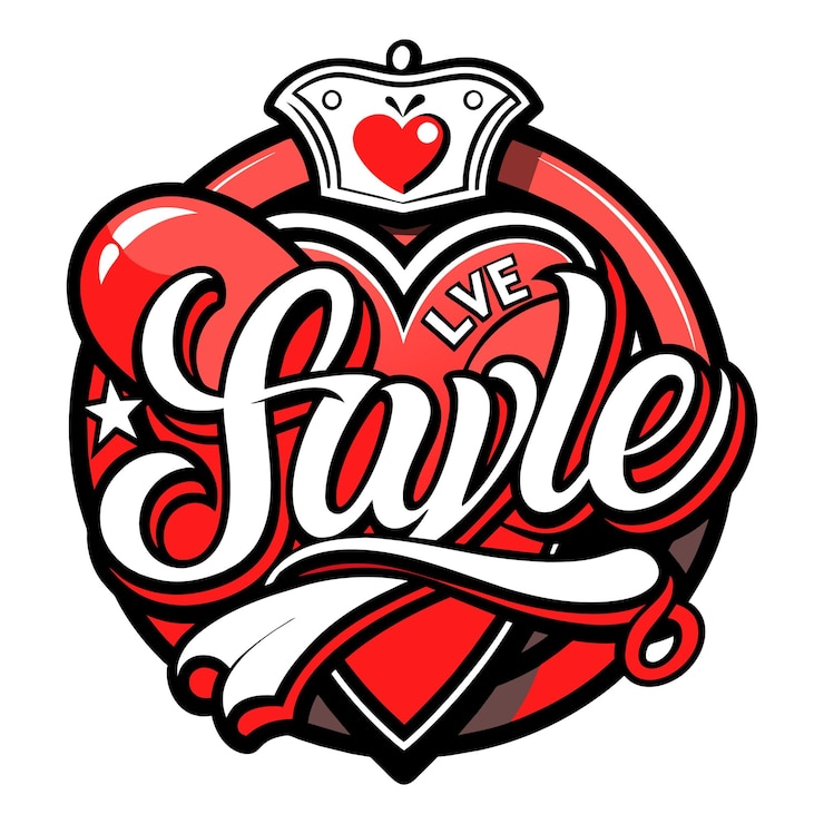 Vector savle heart logo