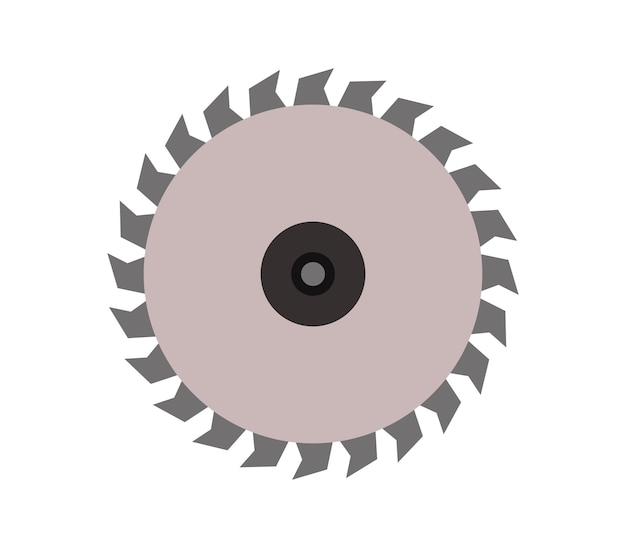 Saw blade round