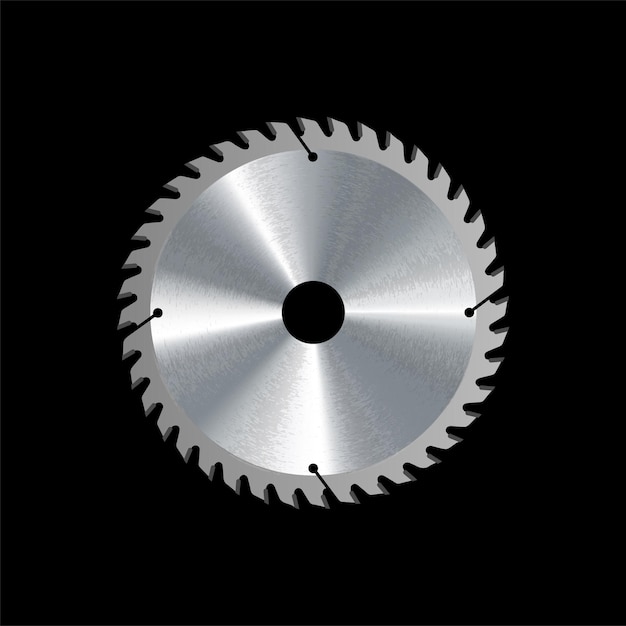 Saw blade vector