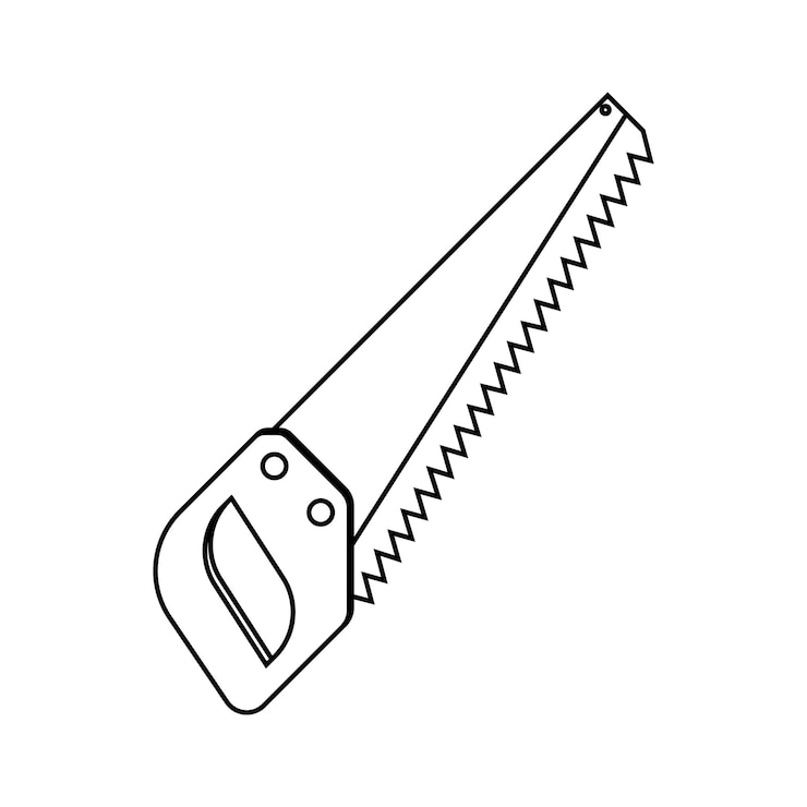 Vector saw icon