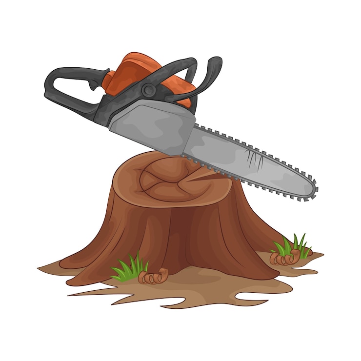 Vector saw illustration