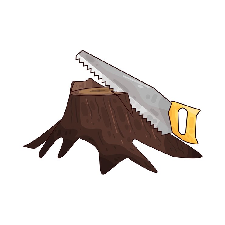 Vector saw illustration