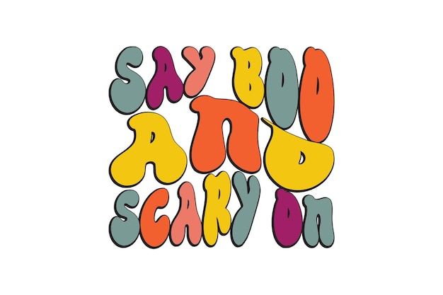 Скажи «Бу» и «Страшно» на svg