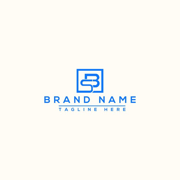 Vector sb logo design template vector graphic branding element