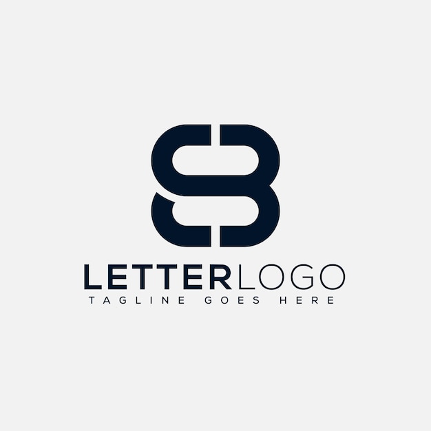SB Logo Design Template Vector Graphic Branding Element
