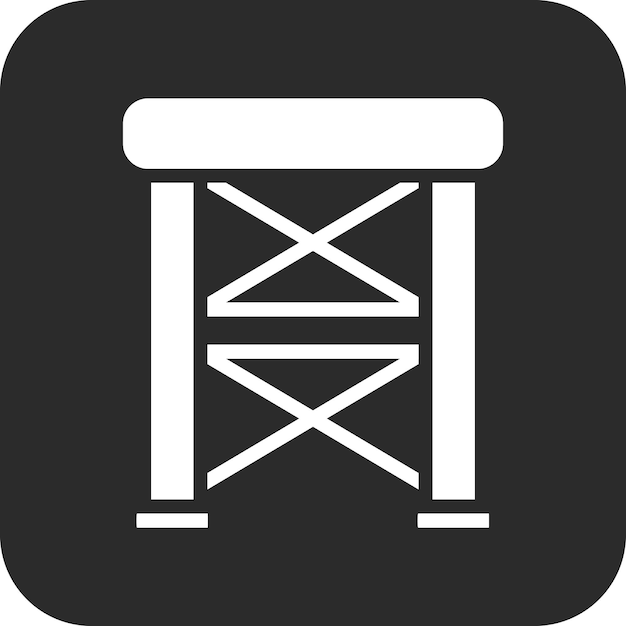 Scaffolding vector icoontje illustratie van Construction Tools icoonset