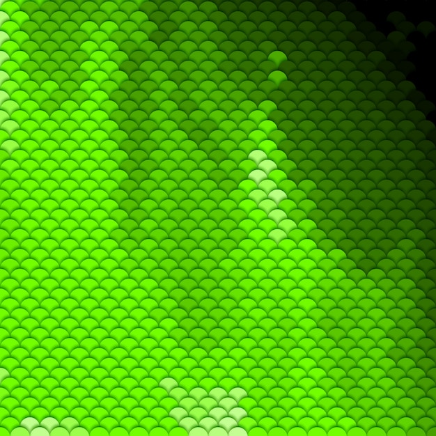 Scales pattern in green shades