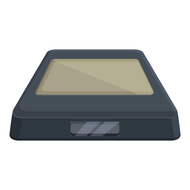 Vector scales stand icon cartoon vector bakery domestic electronic