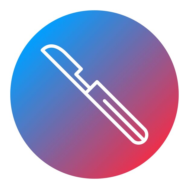 Vector scalpel icon vector image can be used for science