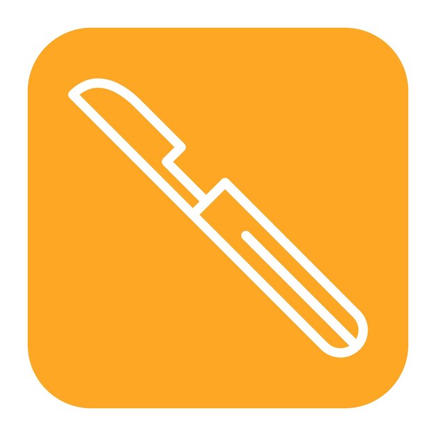 Scalpel icoon vector afbeelding Kan worden gebruikt voor de wetenschap