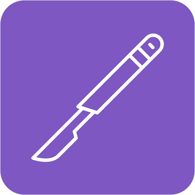 Scalpel vector icon Can be used for Medicine I iconset