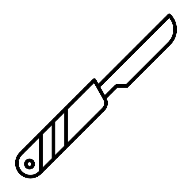 Scalpel vector illustratie stijl