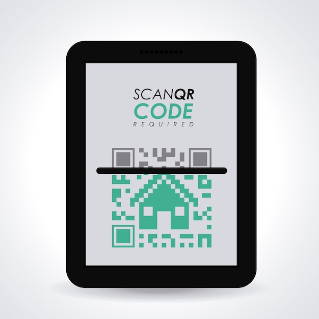 Scansiona il design del codice qr