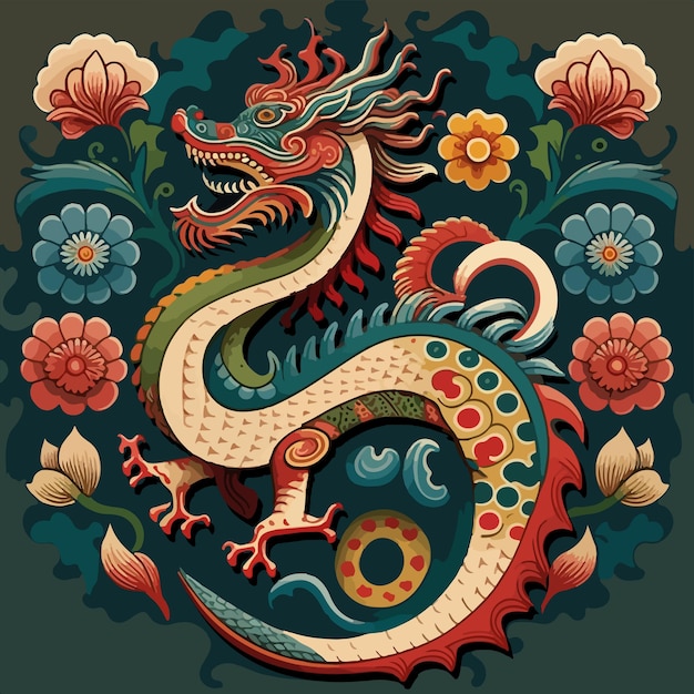 Vector scandinavian_chinese_dragon_3