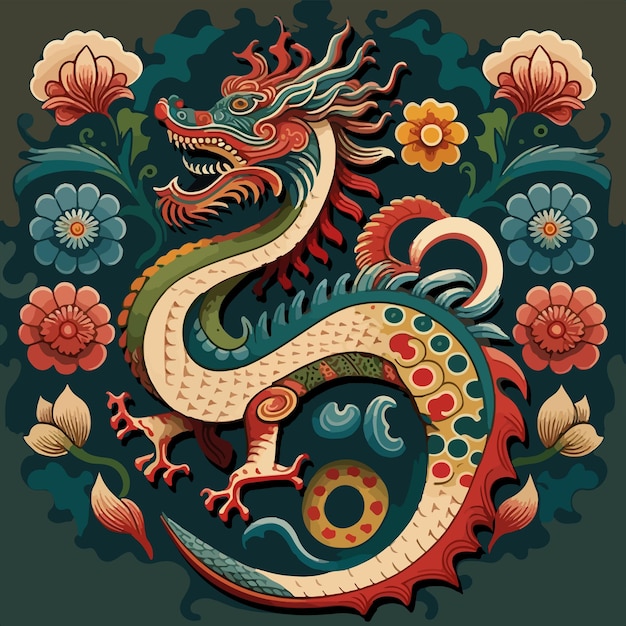 벡터 scandinavian_chinese_dragon_3